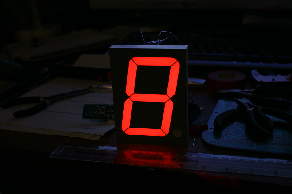 Picture of 7 Segment display